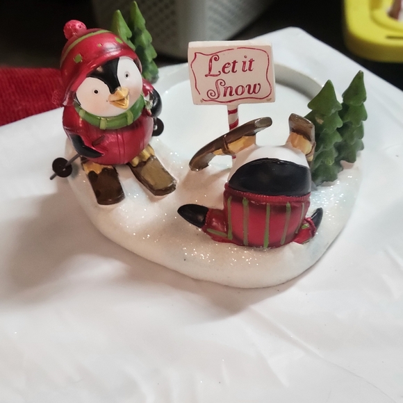 Yankee Candle Holder Holiday Penguin - Picture 4 of 5